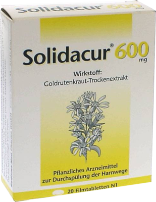 Rodisma-Med Pharma GmbH SOLIDACUR 600 mg Filmtabletten 20 St 04770278
