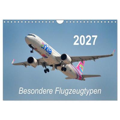 Besondere Flugzeugtypen (Wandkalender 2027 DIN A4 quer), CALVENDO Monatskalender