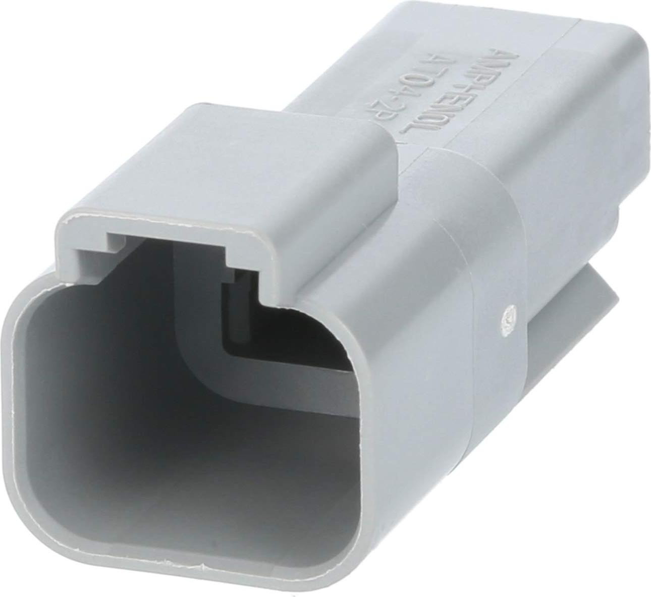 Amphenol AS-2SM 106 kabelconnector AT-serie, 2-polig, krimpklem, met verminderde afdichting