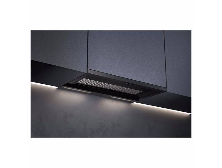 Wesco EVME 218-55 Abluft mattschwarz Dunstabzugshaube 55cm – Einbau Dunstabzug – schwarz matt