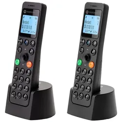 Motorola DOT202 Twin, Telefon, Schwarz