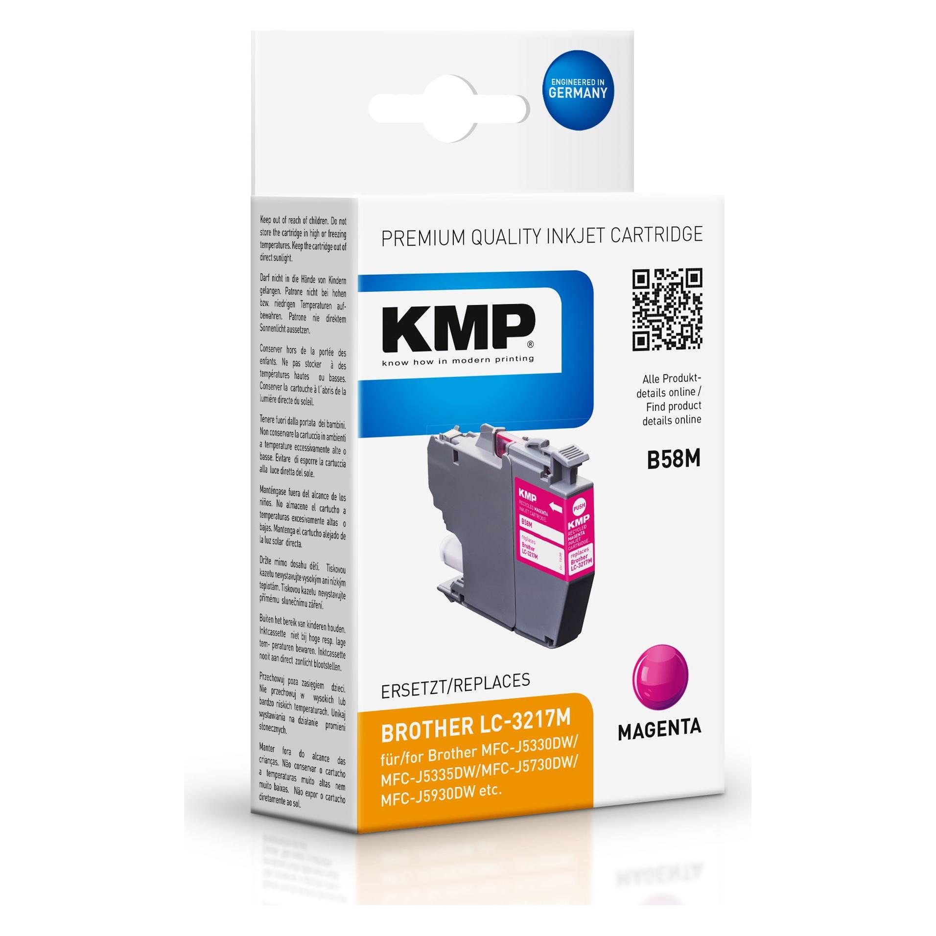 KMP Tinte ersetzt LC3217M (M) (1538,4806)