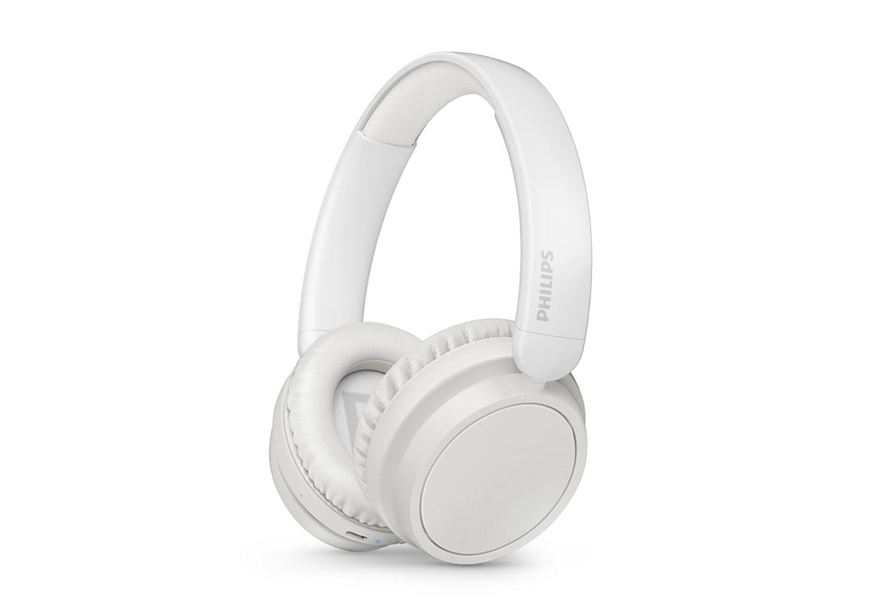 Philips TAH5209WT/00 Over Ear Kopfhörer Bluetooth USB-C weiß