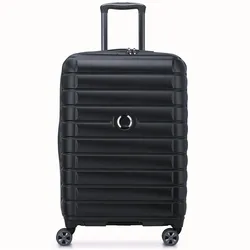 Delsey Harde koffer / Trolley / Reiskoffer - Shadow 5.0 - 66 cm - Zwart, Koffer, Schwarz