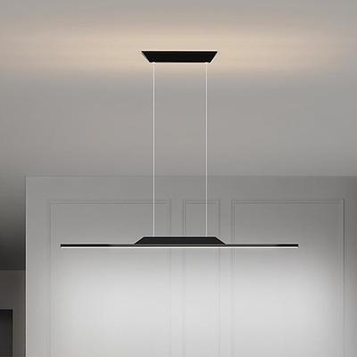 led pendelleuchte nordic style line design minimalistisch modern esszimmer tischlampe designer restaurant