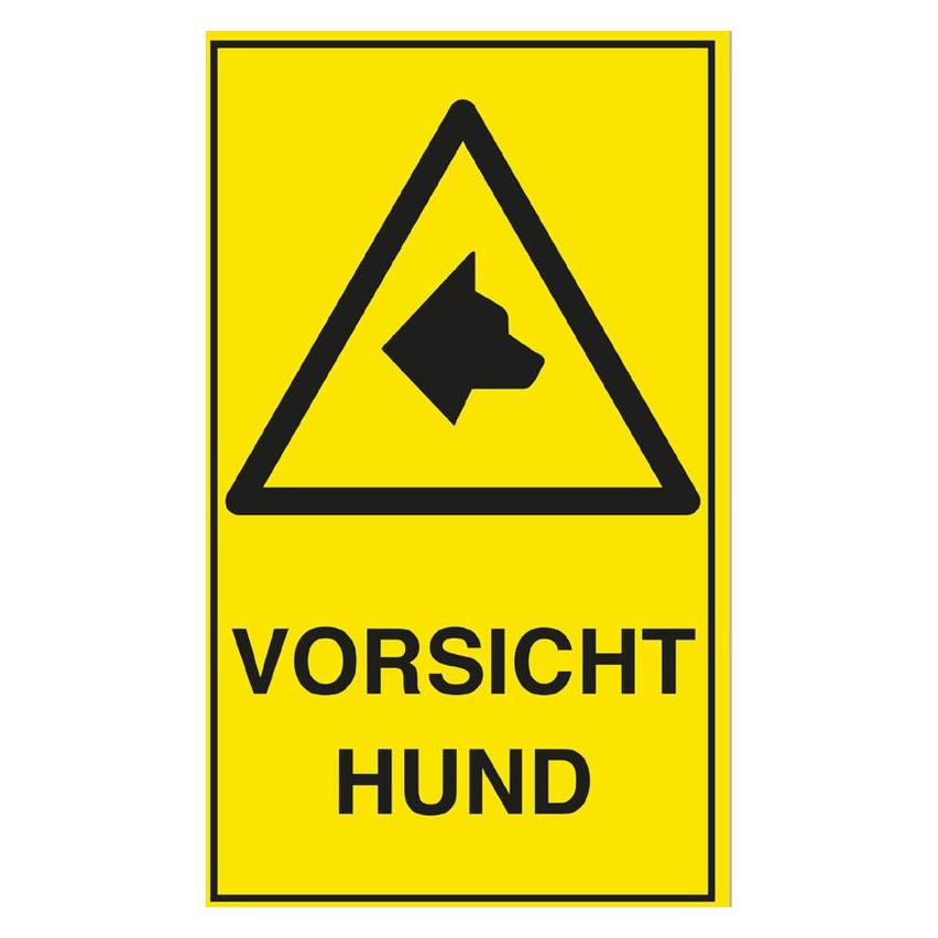 Exacompta Schild "Vorsicht bissiger Hund" (67068B)