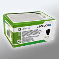 Lexmark Toner 78C2UC0 cyan