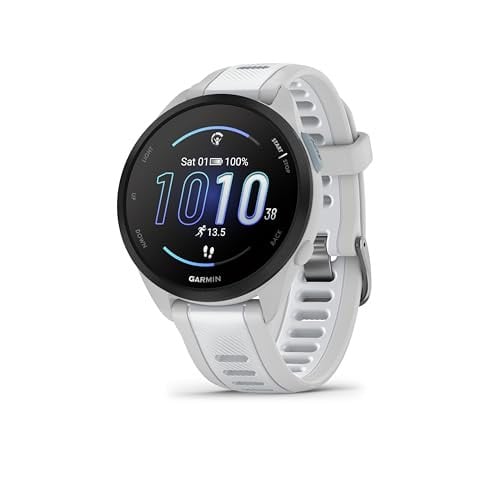 Garmin Forerunner 165 GPS Sporthorloge Mist Grey White
