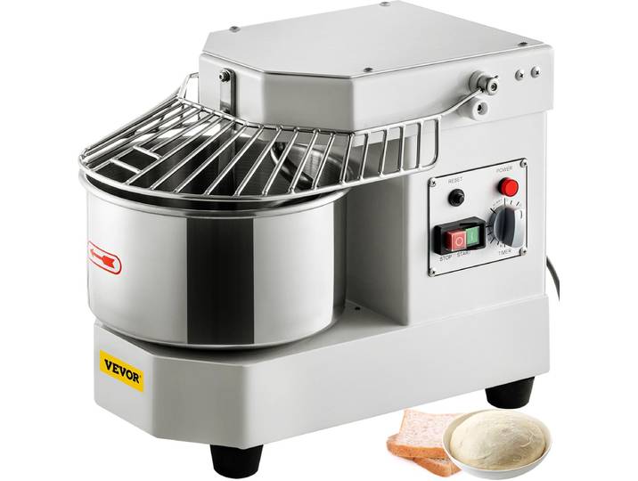 VEVOR Deegmixer Keukenmachine Rvs Standmixer Commerciële Kneedmachine 8l
