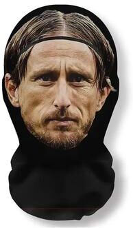 Multisell Products Hub Breathable Cosplay Head Cover, Printed Celebrity Face Mask, Funny Ball Game Star Pattern, Halloween Party Props 5