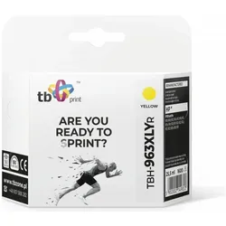 Print, Druckerpatrone, Tusz do HP OfficeJet Pro 9020 TBH-963XLYR YE ref.