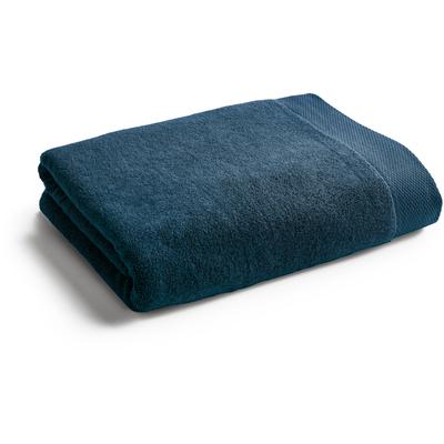 Duschtücher CHRISTY "LUXE", blau (navy), B:76cm L:137cm, Walkfrottier, Baumwolle, Handtücher, Luxus Duschtücher in Premium Qualität mit 730g/m², 76x137cm, 2er Set