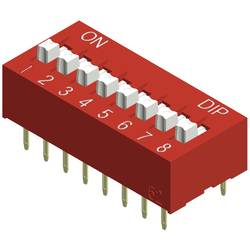 Diptronics NDS-10V DIP-Schalter Polzahl 10 Slide-Type 1 St.