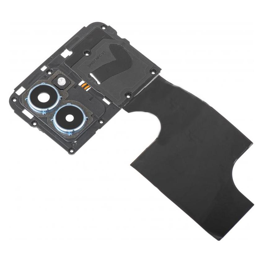 HMD Flash Board - NFC Antenna - Inner Frame - Rear Camera Lens fur Pulse Pro, Silver (286954396)