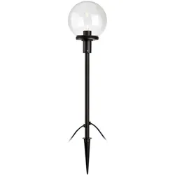 Markslöjd Garden 24 Poller Schwarz/Glas 50 cm