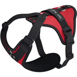 Julius-K9 K9 Longwalk light sele w/trackerpocket,Red,L (L, Hund, Allgemein, Spazieren), Halsband + Leine
