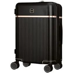 4FLY Hartschalen-Reisekoffer »Lumina« M - 37 L schwarz, 37x54x23 cm