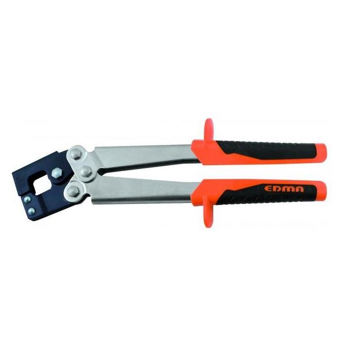 Edma Profile joining pliers, two-handed 0.8+0.8mm. 330 mm (350 mm) (061055)
