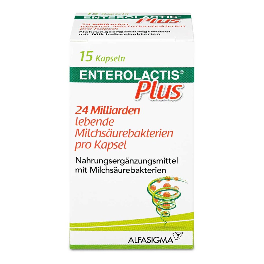 Alfasigma GmbH Enterolactis Plus Kapseln 19379781