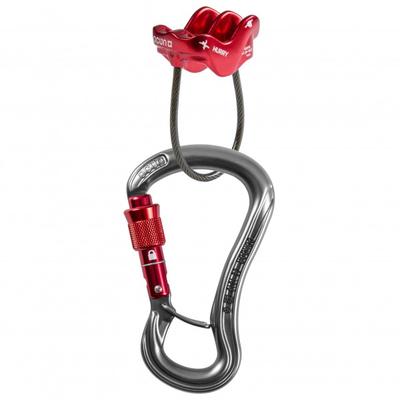Ocun - Belay Set Condor/Hurry - Sicherungsgerät grau/rot
