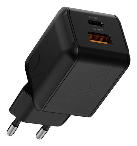 XTORM NextGen GaN3 Ultra USB Ladegerät 70W Quick Charge 3.0 Schwarz GaN