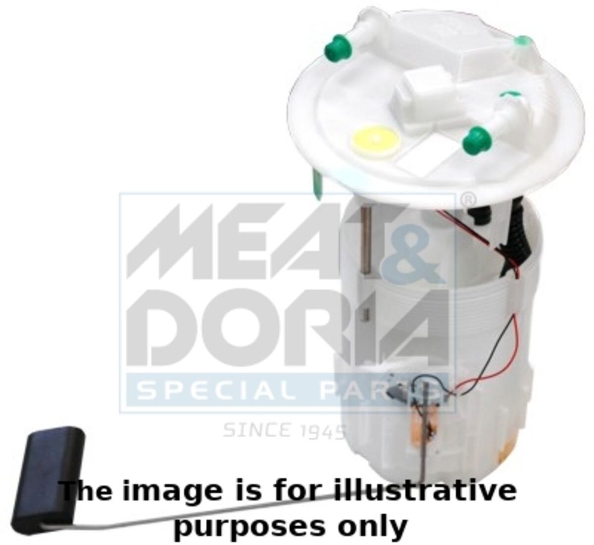 Sensor, Kraftstoffvorrat MEAT & DORIA 79380E