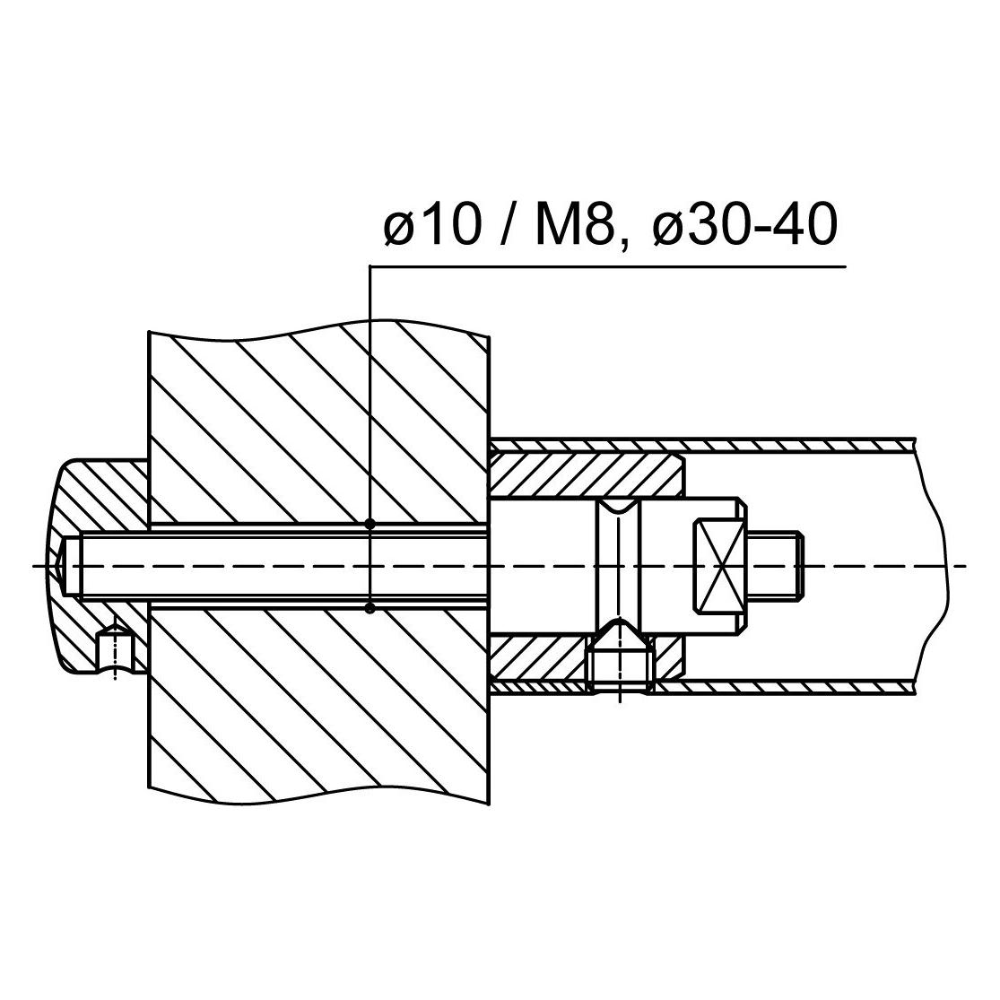 Dormakaba Montagesets OGRO GZ 202 (Türgriff) (90050035445)