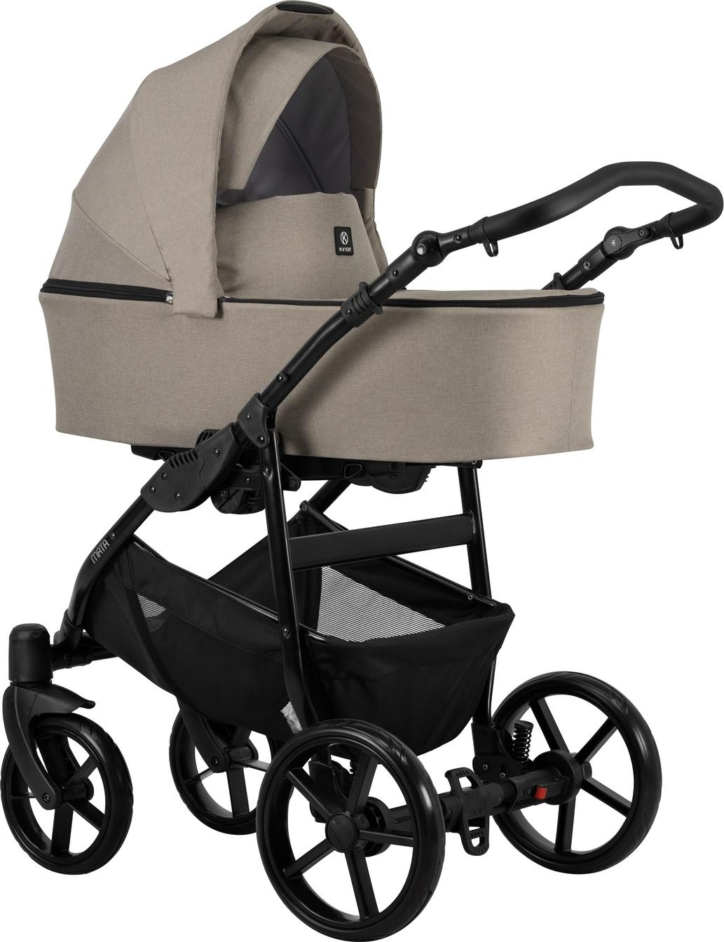 Kunert Mata 2-in-1 Combi Kinderwagen Black Mocca