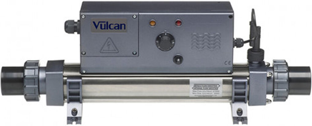 Elecro Réchauffeur Vulcan ANALOGUE Titane 3kW Mono piscine hors-sol et enterrée