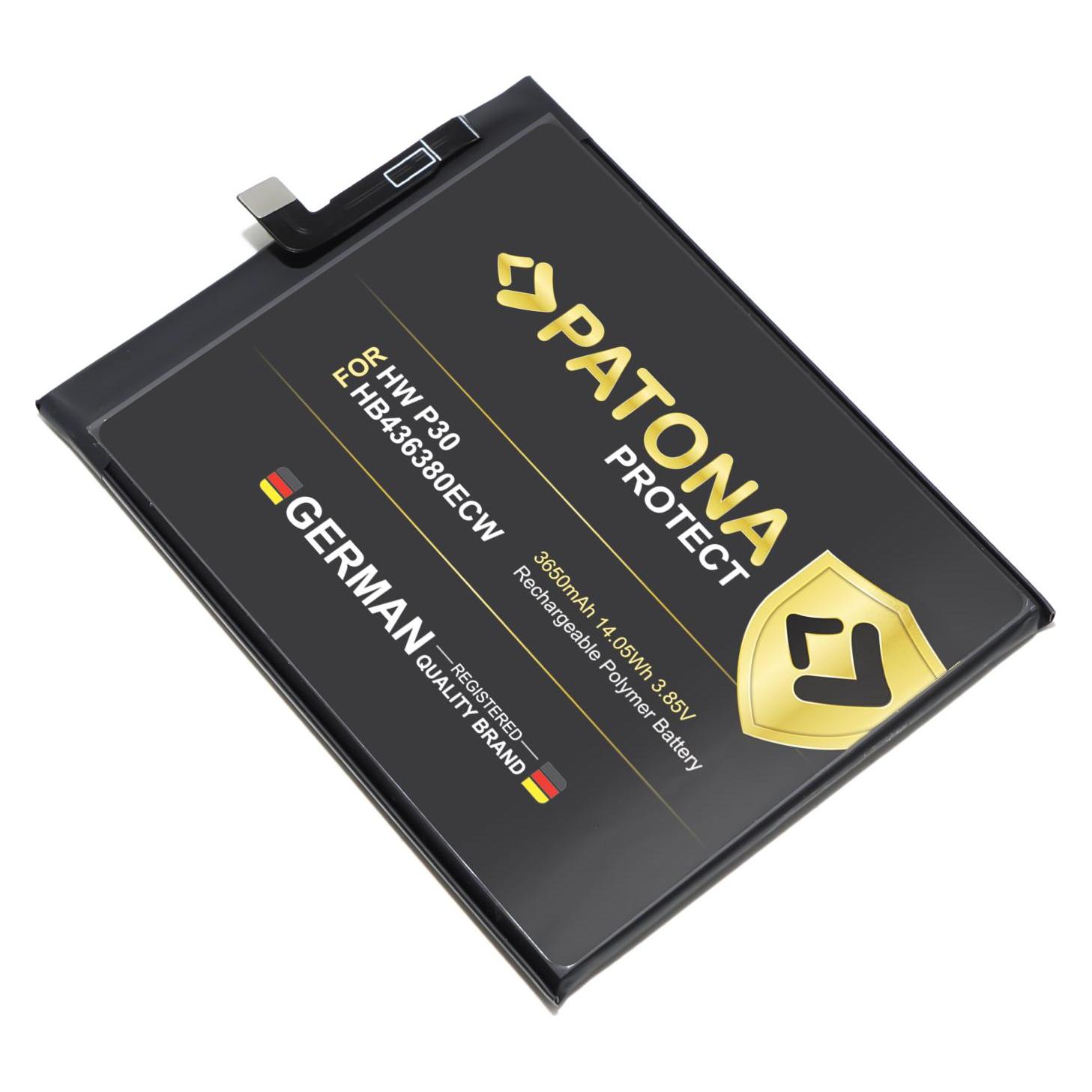 Patona PROTECT Akku für Huawei P30 HB436380ECW inkl. Einbau Kit (67047487)