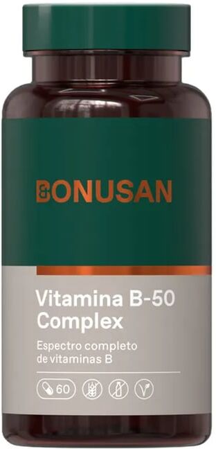 Bonusan VITAMINA B-50 COMPLEJO ACTIVO 60 VCaps