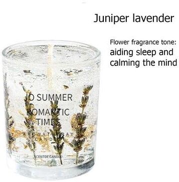 Uplift Picks Natural Soy Wax Aromatherapy Candle Smokeless Scented Home Decor Candle lavender