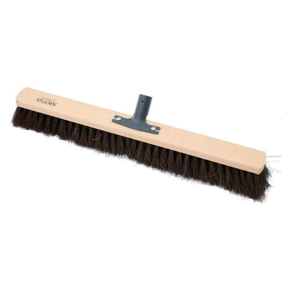 Siena Garden Saalbesen Kunsthaar 40 cm ohne Stiel Metallhalter, Buche FSC 100 % (10 Stk.) (U95287)