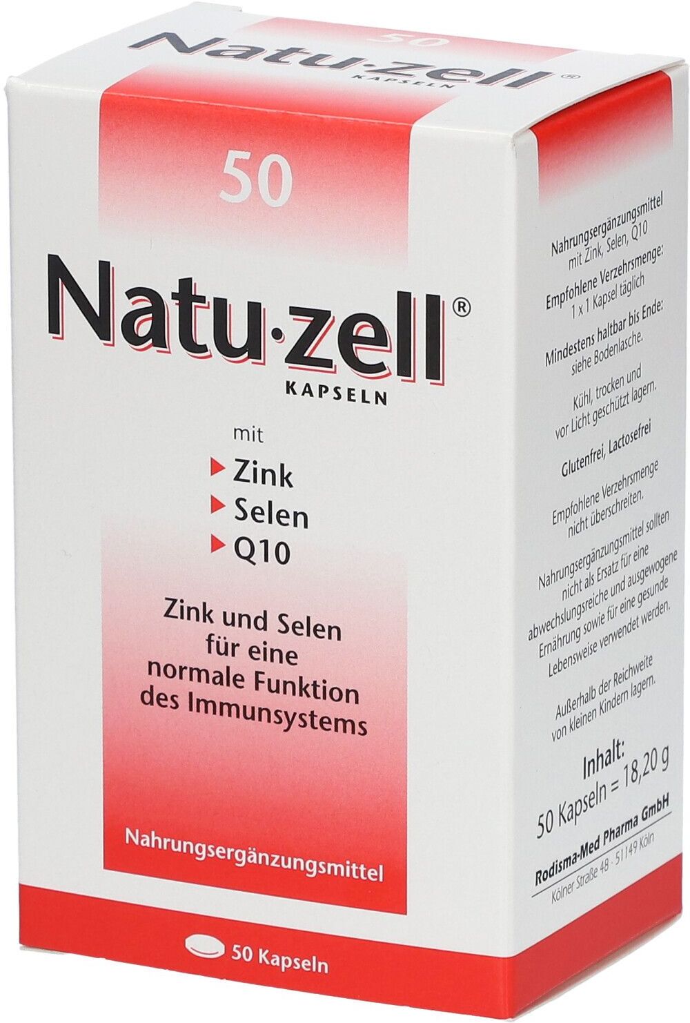 Natu-zell Natu Zell Kapseln 50 St