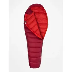 MARMOT Schlafsack Micron 40 Long, Größe L in Rot 6992