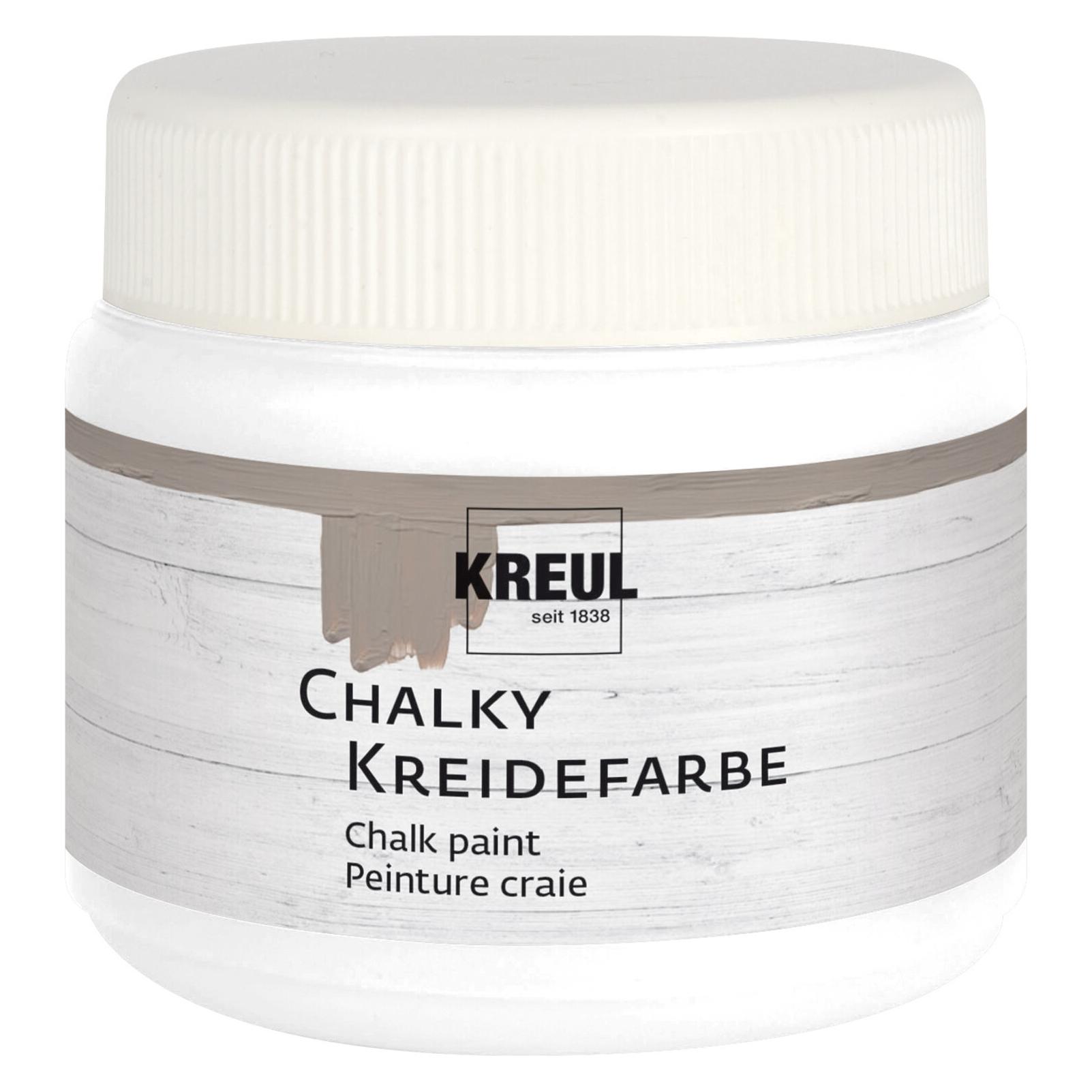 Kreul Kreidefarbe Chalky, Snow White, 150 ml (150 ml) (75323)