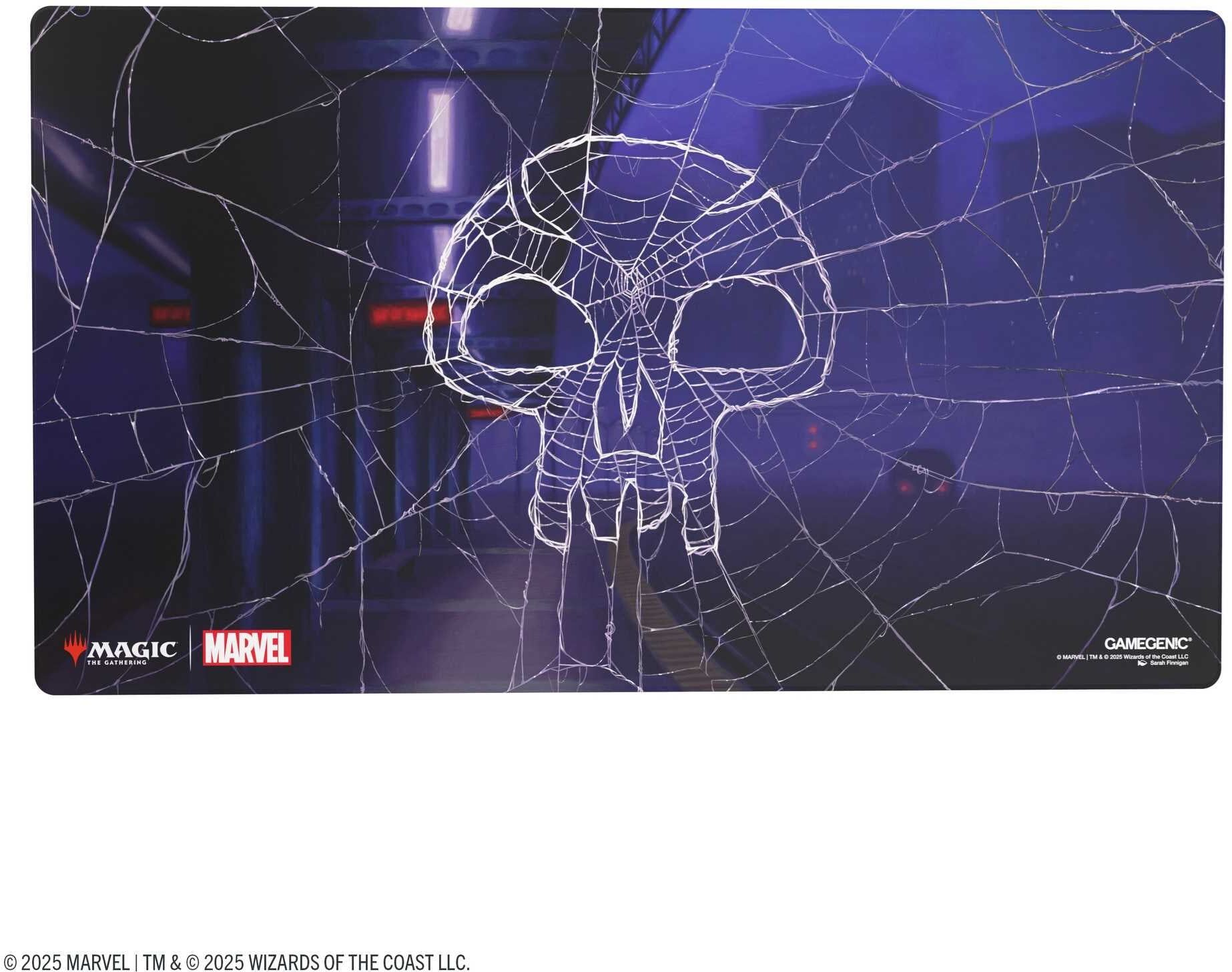 Gamegenic Magic: The Gathering Marvel's Spider-Man Shiny Playmat - Spider-Man Swamp, Officially Licensed