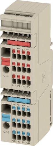 Weidmüller 2506340000 Verteiler-Reihenklemme Zugfeder Beige 1St.