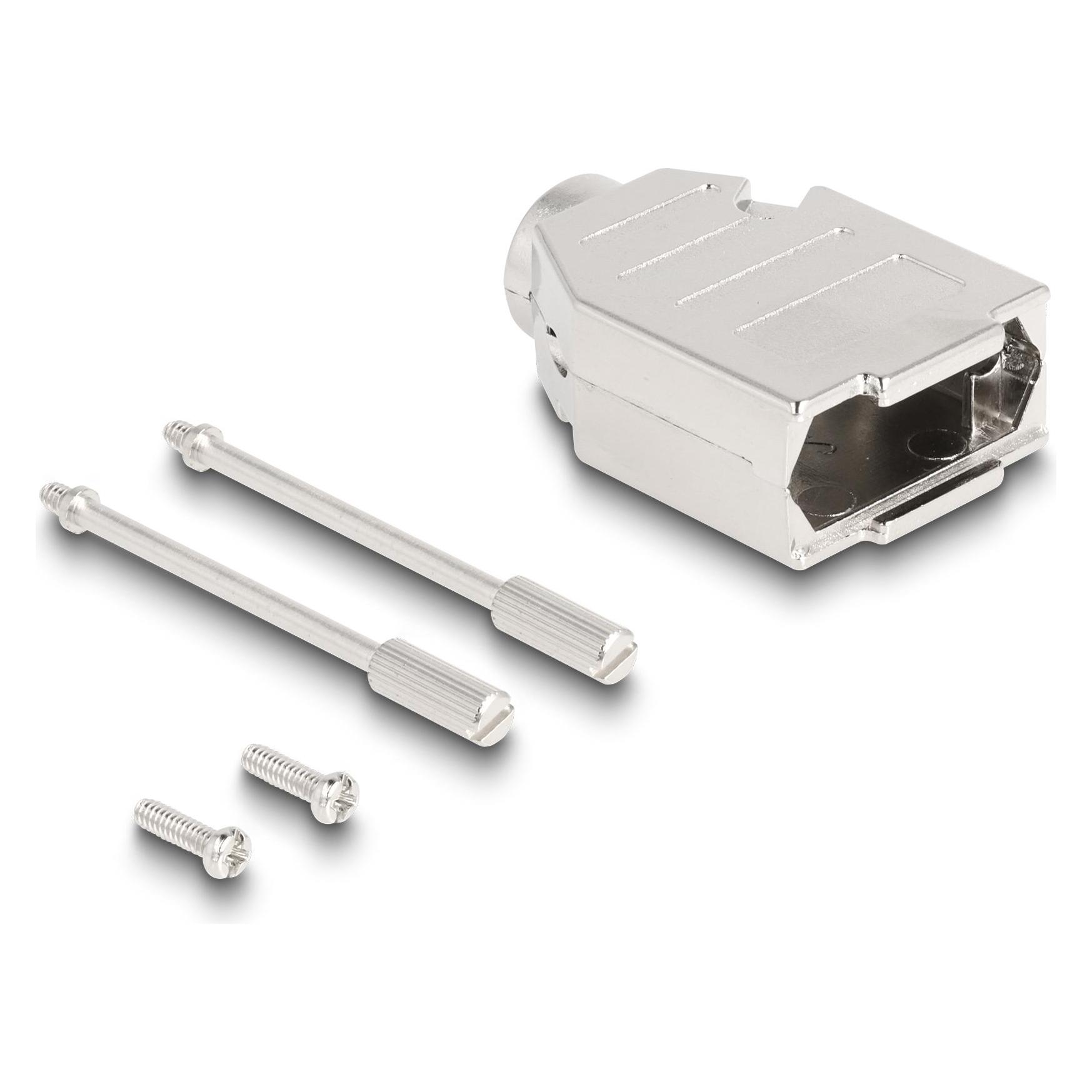 Delock D-Sub Gehäuse für 9 Pin Stecker / Buchse (67024)