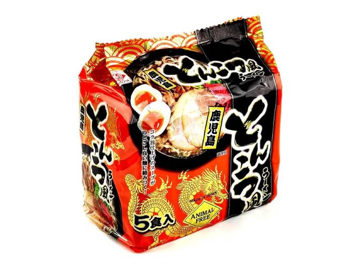 Higashimaru nouilles ramen saveur tonkotsu, 5 portions, 392,5 g