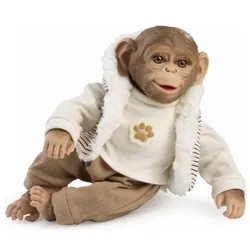 Guca 987 REBORN MONKEY - realistisches Affenbaby mit weichem Stoffkörper - 32 cm