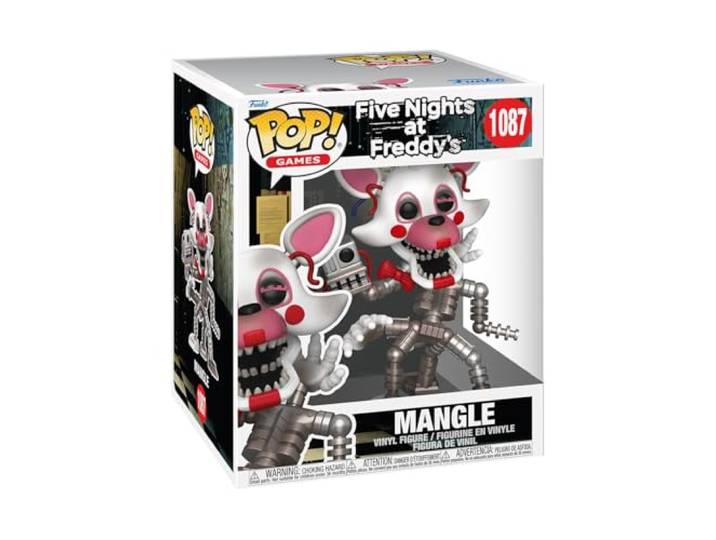 Five Nights At Freddy's Mangle (Super Pop!) vinylfiguur 1087 Funko Pop! standaard