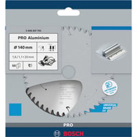 PRO Aluminium cordless Kreissägeblatt, Ø 140mm, 50Z Bohrung 20mm, für Akku-Handkreissägen