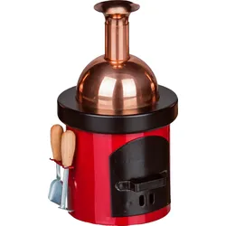 ORIGINAL CROTTENDORFER Räucherofen Braukessel Hammerschlag