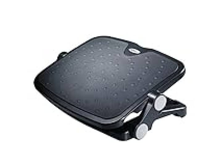 StarTech Repose-pieds Réglable sous Bureau, Noir (FTRST1)