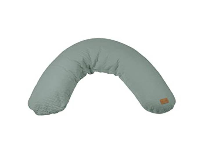 Red Castle -Schwangerschafts- und Stillkissen - Mutterschaftskissen - Multifunktional - Ideal zum Schlafen und Stillen - Optimale Unterstützung und Komfort-Baumwolle-Big Flopsy - 170 cm - Salbeigrün