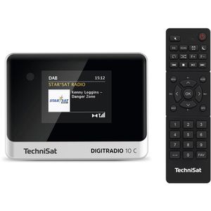 TechniSat DAB-Adapter Digitradio 10 C, für Stereoanlage, mit Bluetooth, für UKW, DAB+