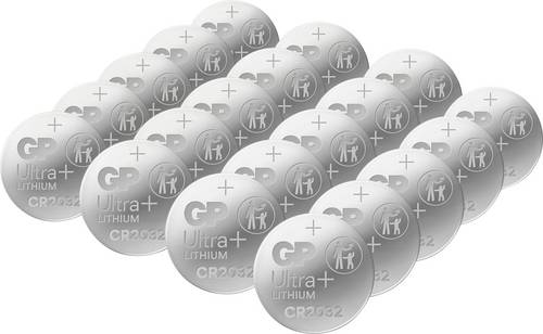 GP Knopfzelle CR 2032 3 V 20 St. Lithium GPCR2032STD841C20