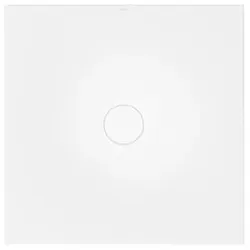 Bette BetteAir Duschfliese 7350-414AE 900 x 900 mm, flint, Rechteck, glasierter Titan-Stahl