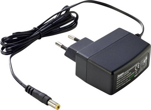 Dehner Elektronik SYS 1381N-1209-W2E Steckernetzteil, Festspannung 9 V/DC 1.3A 12W Stabilisiert